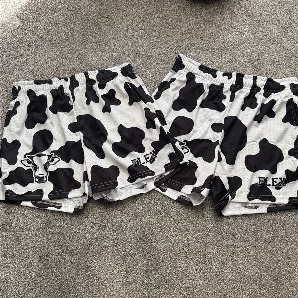 Kill Crew Black and White Athletic Shorts
